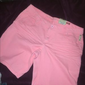 Pink shorts